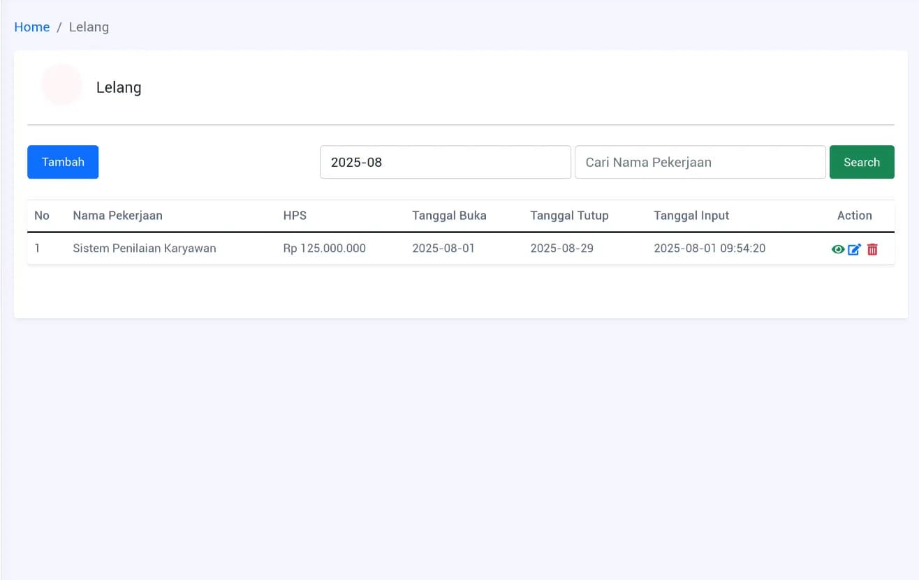 Auction Data Collection System