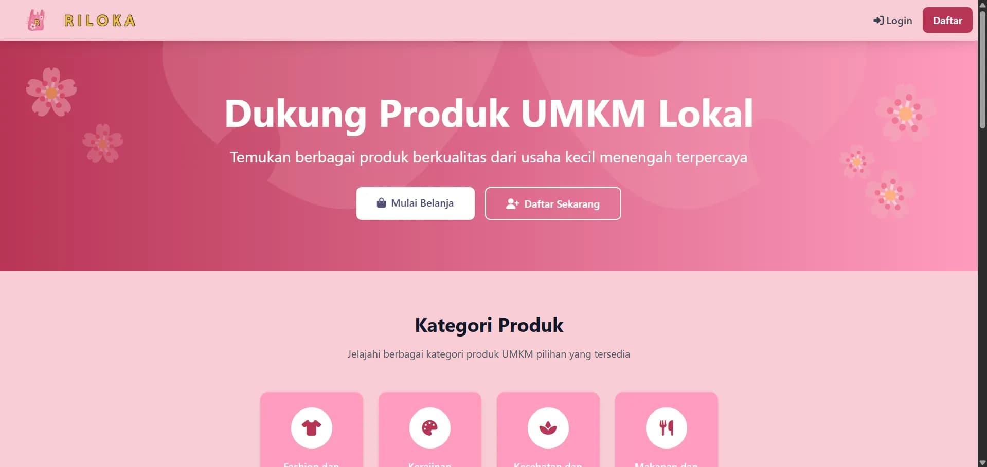 Simple E-Commerce Website